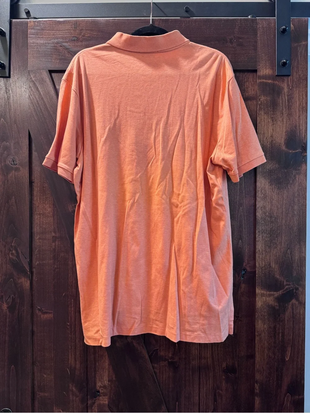 Polo by Ralph Lauren Orange Short-Sleeve Mesh Polo